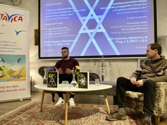 Book presentation: Prof. dr. Boban Batrićević – “In the claws of the Jewish dragon: Antisemitic propaganda in Montenegro during World War II”