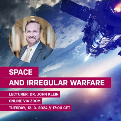 Space and Irregular Warfare (online guest lecture)