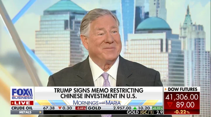 PSSI Chairman Roger W. Robinson Jr. Discussed China’s Unregulated Financial Influence on Fox Business