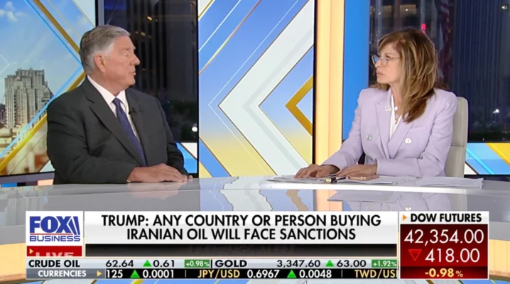 PSSI Chairman Discusses China’s Exposure to Iran Oil Sanctions on Fox Business